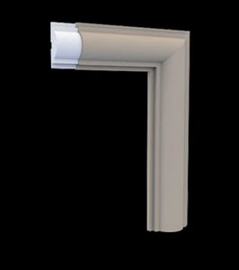 marco para ventana de poliestireno expandido EPS