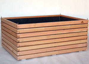jardinera para huerto de alerce