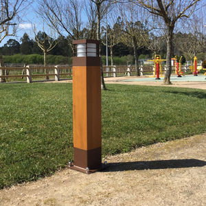 bolardo de iluminación urbano
