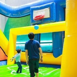 canasta de baloncesto para estructuras hinchables