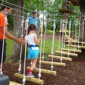 puente para parques infantiles de cuerda