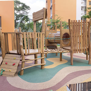 estación de juego para parque infantil