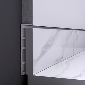 perfil de fijación de aluminio