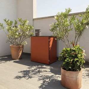 compostador de madera