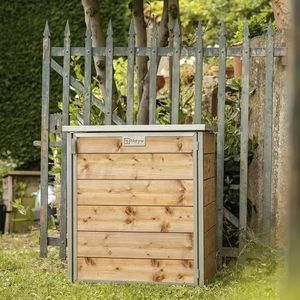 compostador de madera