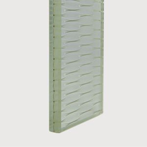 panel de vidrio armado