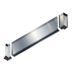rodapié plateado