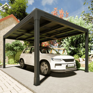 cubierta para aparcamiento de aluminio