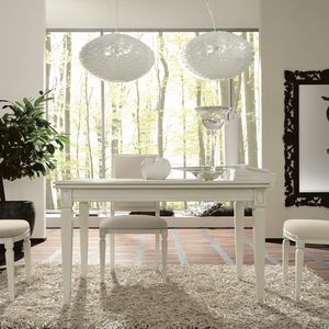 mesa de comedor de estilo Directorio