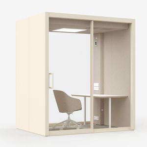 cabina de concentración acústica