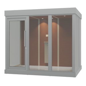 cabina para fumadores de exterior