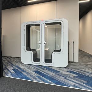oficina POD con iluminación integrada