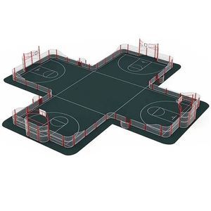 polideportivo para espacio público