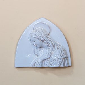 escultura de cerámica esmaltada