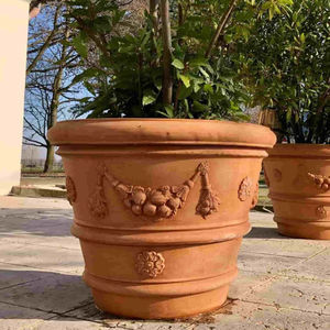 maceta de jardín de terracota
