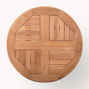 tablero de mesa de teca