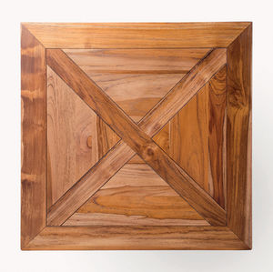 tablero de mesa de teca