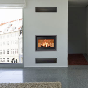 chimenea insertable de leña