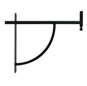 consola para poste de iluminación de acero galvanizado