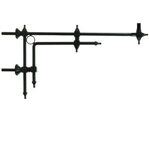 consola para poste de iluminación de hierro fundido