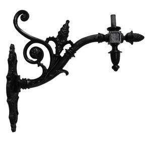 colgador para farola de acero galvanizado