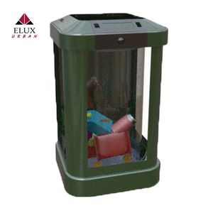 cubo de basura público