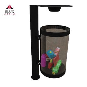 cubo de basura público