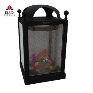cubo de basura público