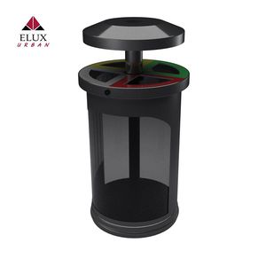 cubo de basura público