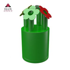 cubo de basura público