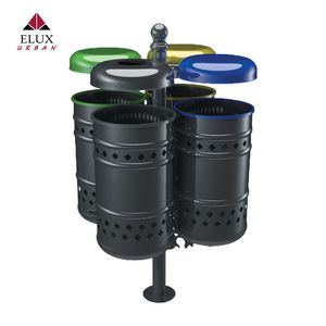 cubo de basura público