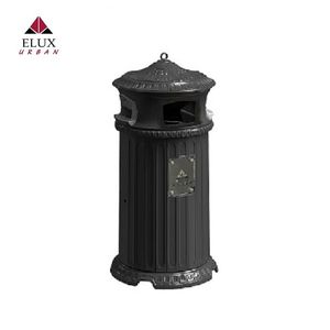 cubo de basura público