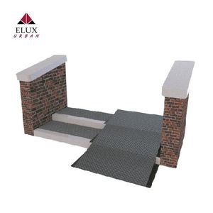 rampa de acceso de aluminio