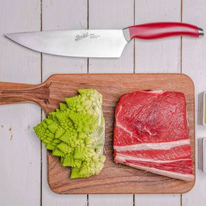 cuchillo de chef con mango de plástico