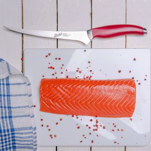 cuchillo para trinchar con mango de plástico