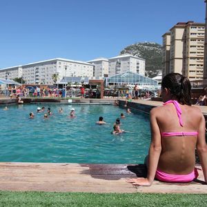 piscina flotante