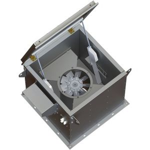 ventilador de apertura motorizada