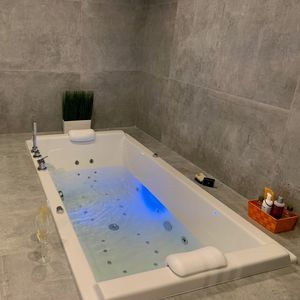 bañera en isla