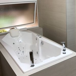 bañera en isla