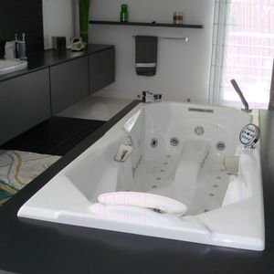bañera en isla