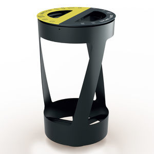 soporte de bolsa de basura público