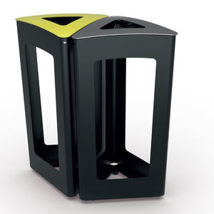 soporte de bolsa de basura público