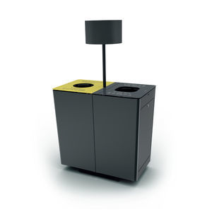 cubo de basura público