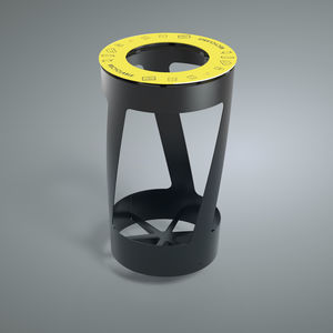 cubo de basura público