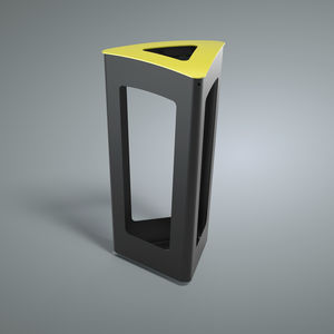 cubo de basura público