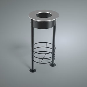 cubo de basura público