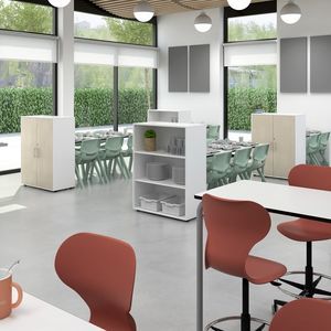mueble organizador para suelo