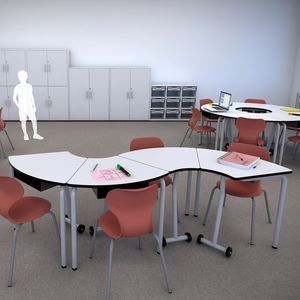 mesa para la enseñanza contemporánea