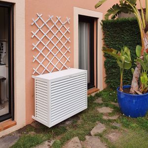Cubierta de aire acondicionado de aluminio