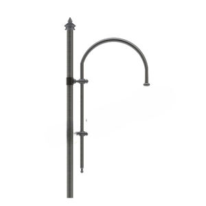 consola para poste de iluminación de hierro galvanizado